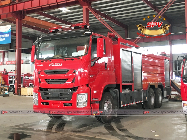 Foam Water Fire Fighting Truck ISUZU - LF Foam Water Fire Fighting Truck ISUZU - LF